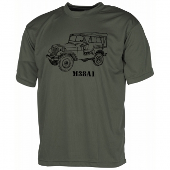 T-Shirt Oliv Motiv M38A1